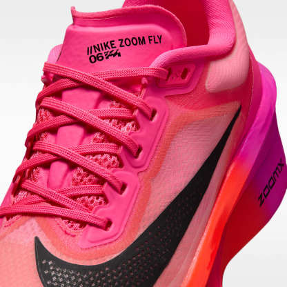 Nike Zoom Fly 6 Straßenlaufschuh für Wettkämpfe (Damen) – Hyper Pink/Laser Crimson/Fuchsia Blast/Schwarz