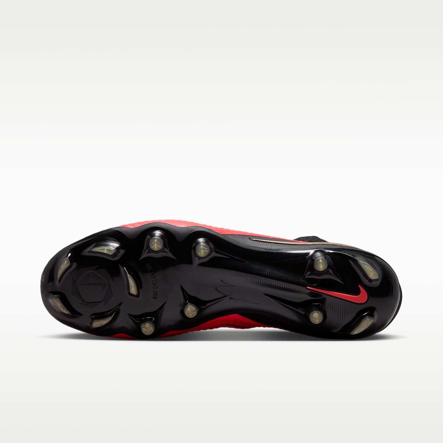 Nike Phantom 6 High Elite Fußballschuh für normalen Rasen – Bright Crimson/Bright Crimson/Schwarz