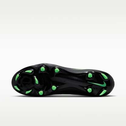 Nike Phantom 6 High Academy Fußballschuh für verschiedene Böden – Schwarz/Schwarz/Illusion Green
