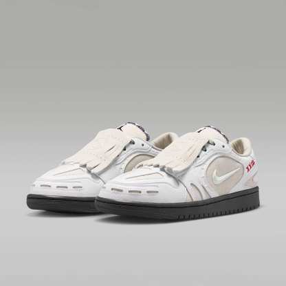 Air Jordan 1 Low Method of Make Schuh (Damen) – Light Orewood Brown/Schwarz/Steam/Weiß