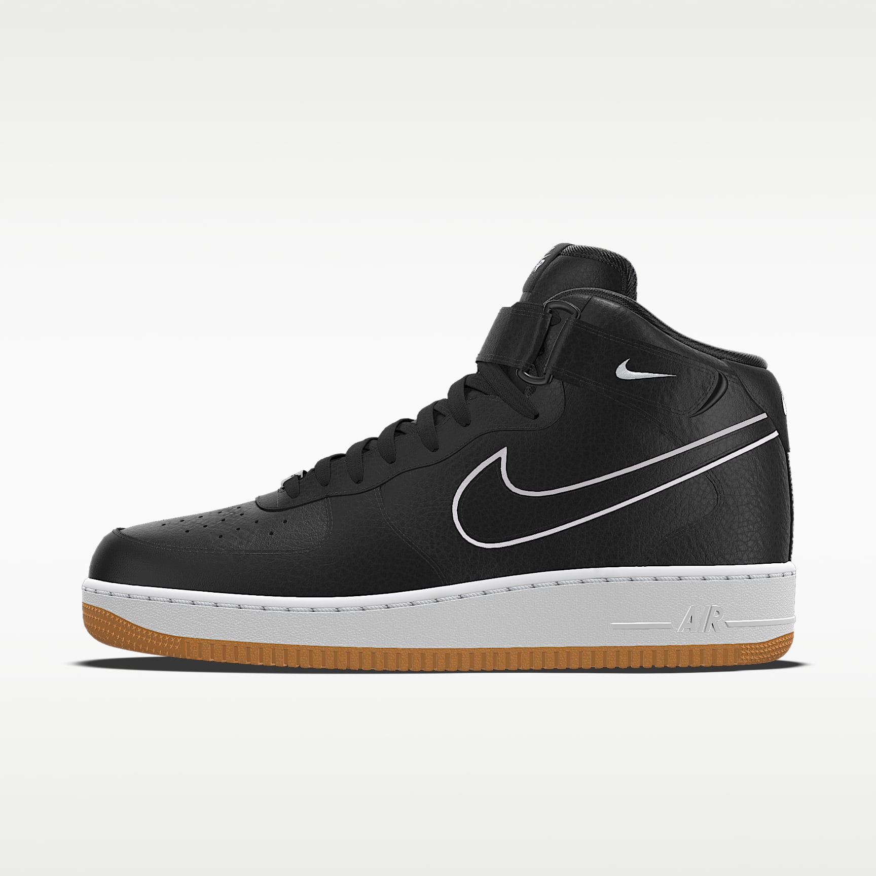 Nike Air Force 1 Mid By You personalisierbarer Damenschuh – Multi-Color/Multi-Color/Multi-Color [2163453639]