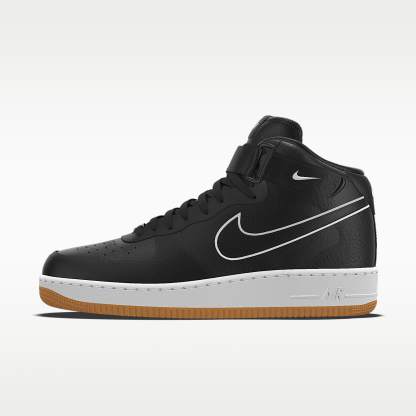 Nike Air Force 1 Mid By You personalisierbarer Damenschuh – Multi-Color/Multi-Color/Multi-Color [2163453639]