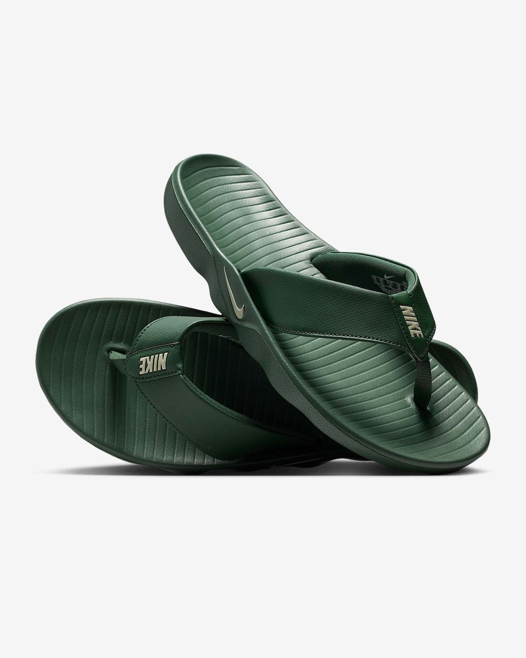 Nike Marina Slides (Herren) – Fir/Light Khaki