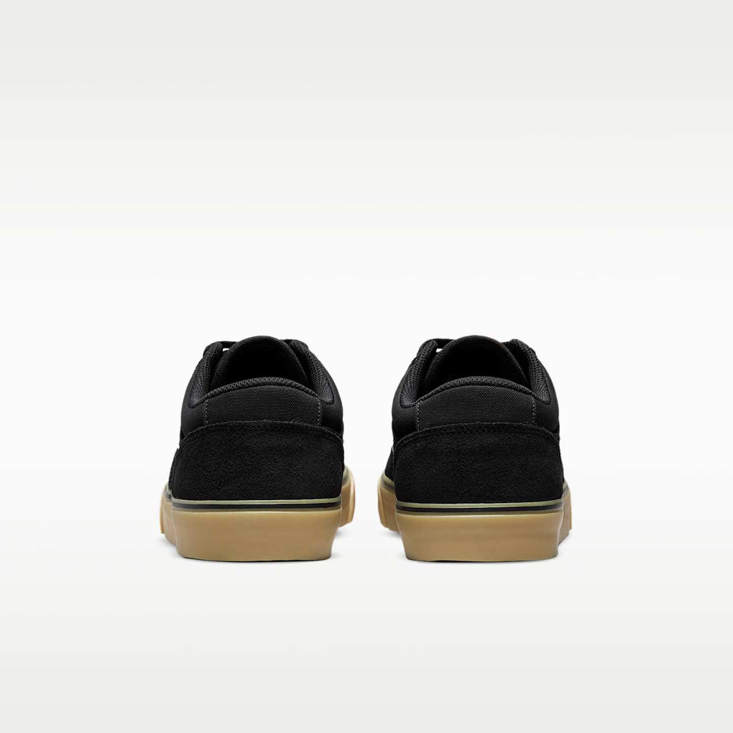 Nike SB Chron 2 Skateboardschuh – Schwarz/Schwarz/Gum Light Brown/Weiß