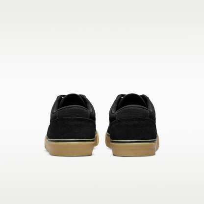 Nike SB Chron 2 Skateboardschuh – Schwarz/Schwarz/Gum Light Brown/Weiß