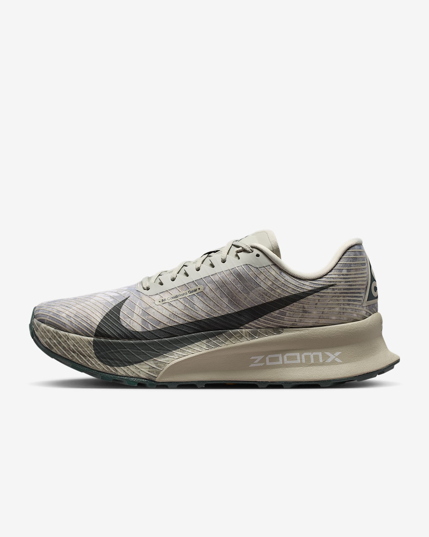 Nike ACG Ultrafly Traillaufschuhe für Wettkämpfe – Spruce Fog/Sea Glass/Black Spruce