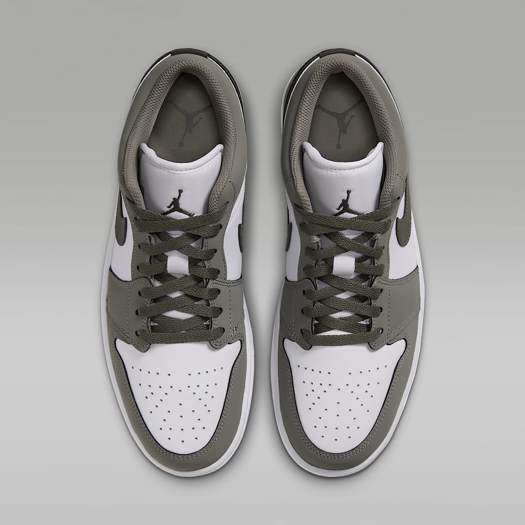 Air Jordan 1 Low Herrenschuh – Light Army/Weiß/Cargo Khaki