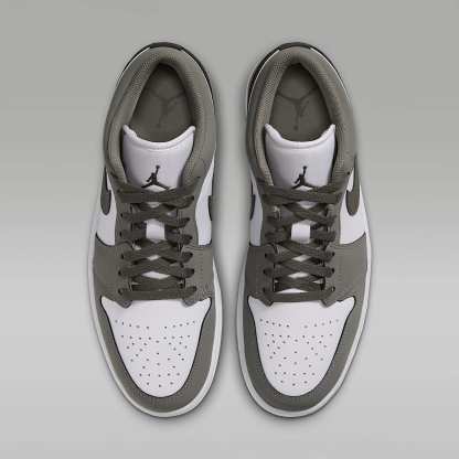 Air Jordan 1 Low Herrenschuh – Light Army/Weiß/Cargo Khaki