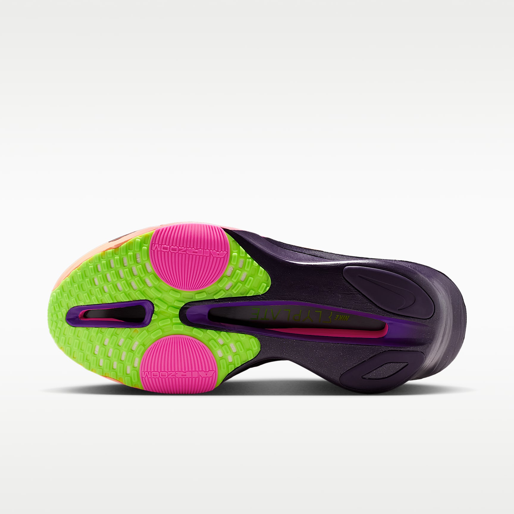 Nike Alphafly 3 Glam Laufschuhe für Straßenwettkämpfe (Herren) – Orange Pulse/Purple Dynasty/Electric Green/Schwarz