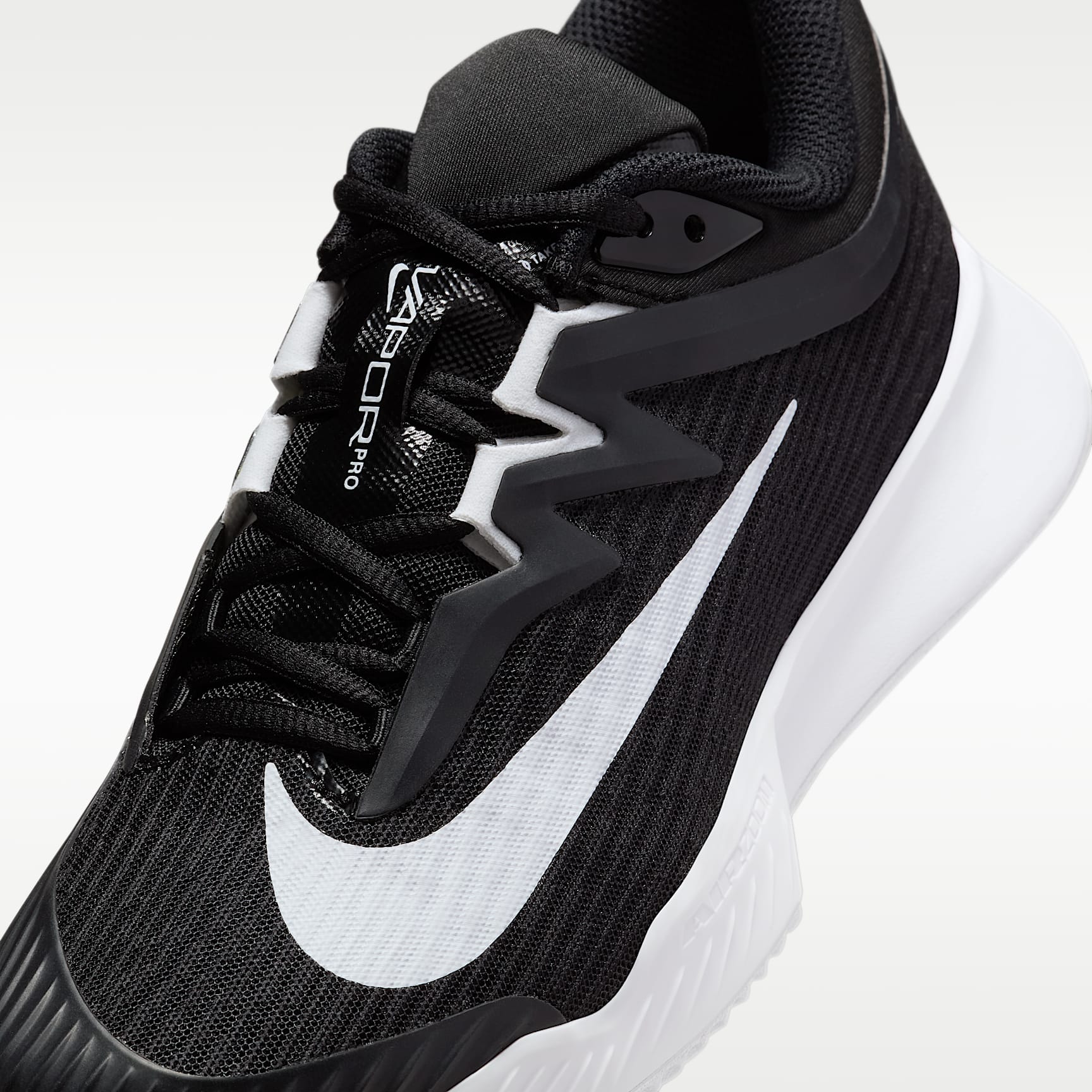 Nike Vapor Pro 3 Clay Court Tennisschuh (Damen) – Schwarz/Weiß