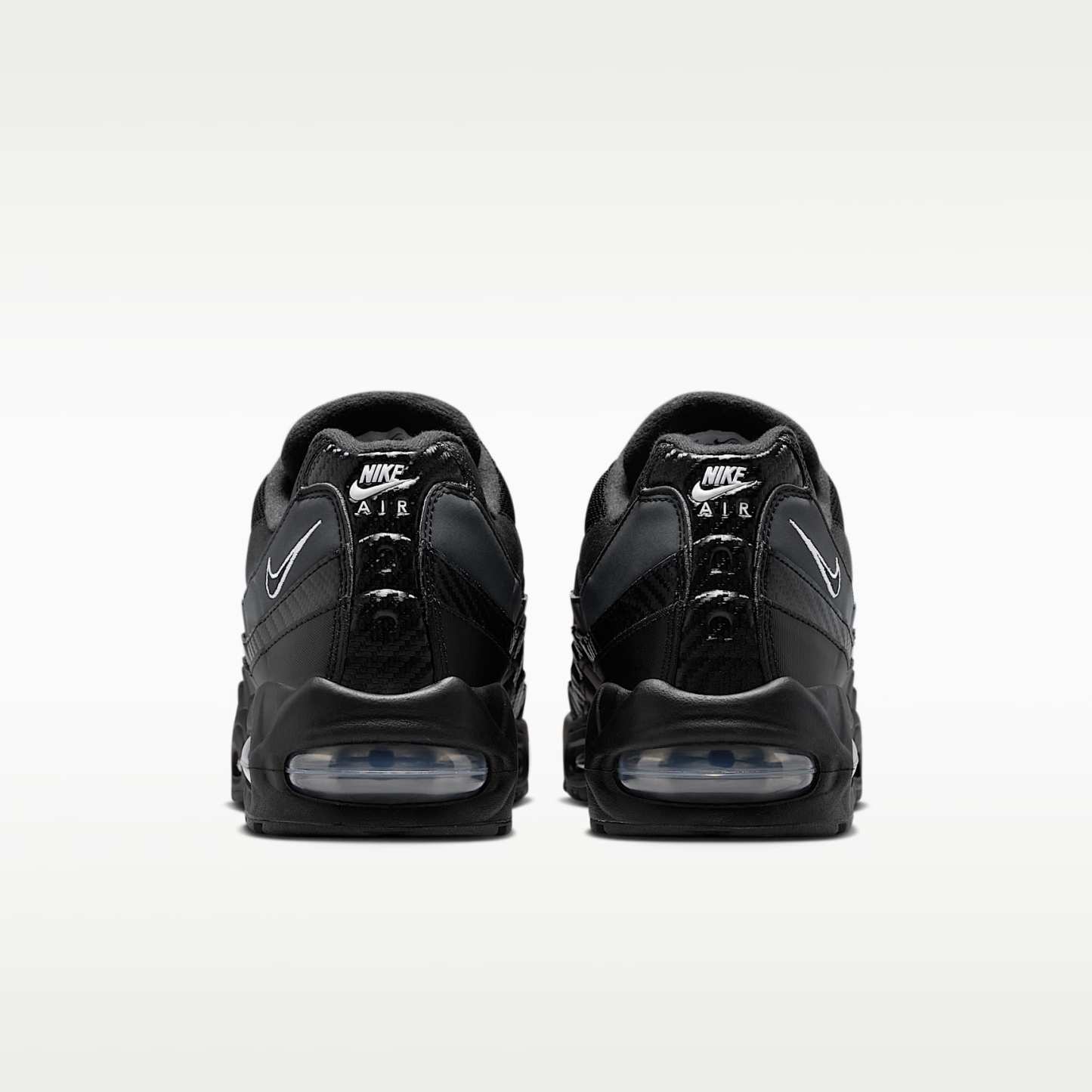 Nike Air Max 95 Big Bubble Schuh (Herren) – Schwarz/Metallic Silver/Cool Grey/Weiß