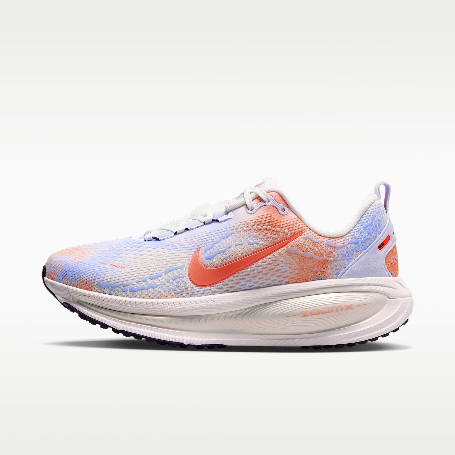 Nike Vomero 18 Straßenlaufschuh (Damen) – Palest Purple/Sunset Haze/Summit White/Hyper Crimson
