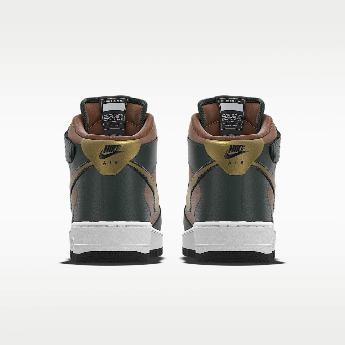 Nike Air Force 1 Mid By You personalisierbarer Herrenschuh – Multi-Color/Multi-Color/Multi-Color [9731071236]