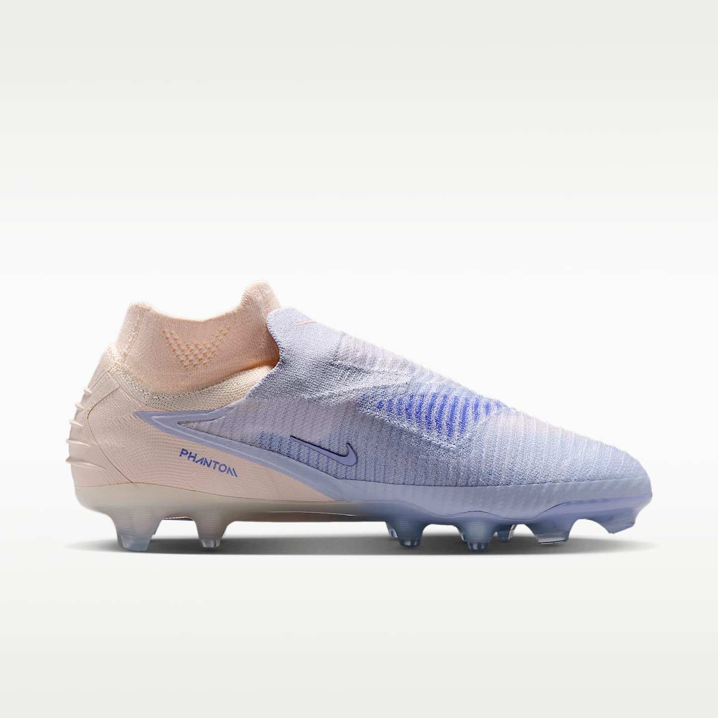 Nike Phantom 6 High Elite LV8 Fußballschuh für normalen Rasen – Ghost/Guava Ice/Ghost
