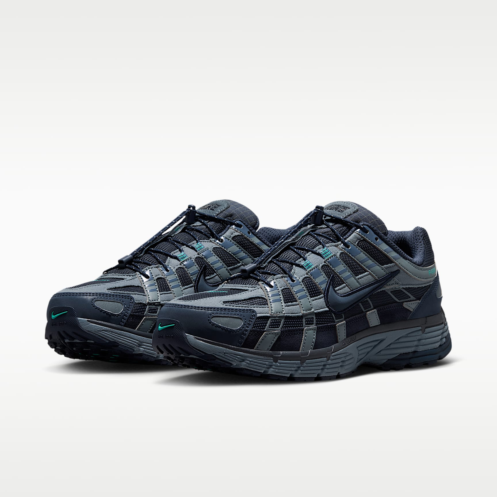 Nike P-6000 Schuh (Herren) – Thunder Blue/Blue Graphite/Clear Jade/Blue Eclipse