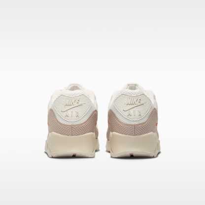 Nike Air Max 90 Premium Schuh (Herren) – Phantom/Cream II/Safety Orange/Light Orewood Brown