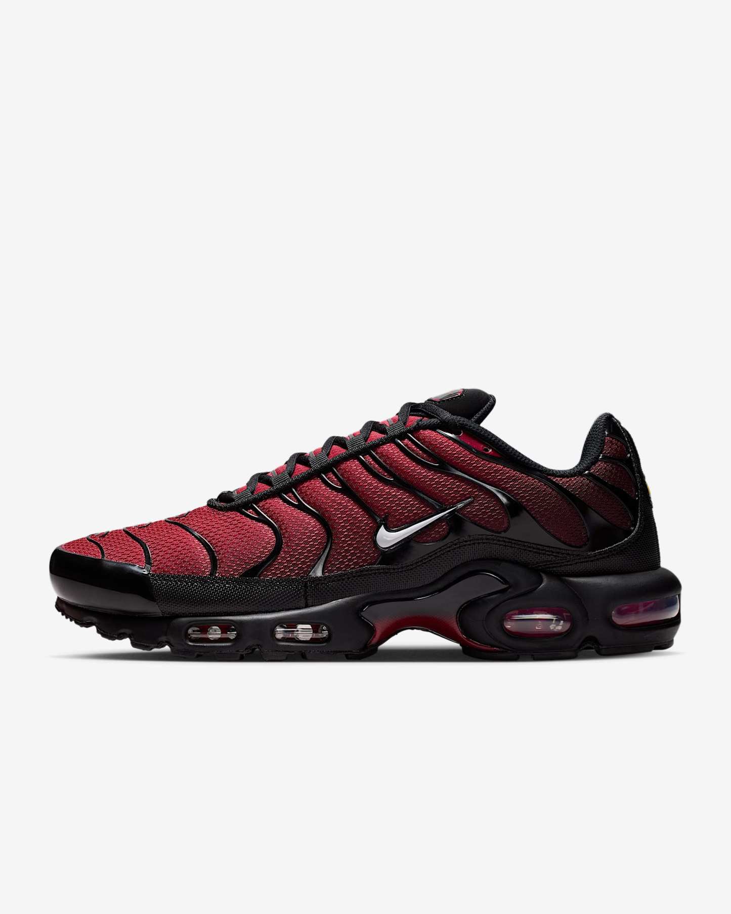 Nike Air Max Plus Schuh (Herren) – Tough Red/Schwarz/Mystic Dates/Grey Fog