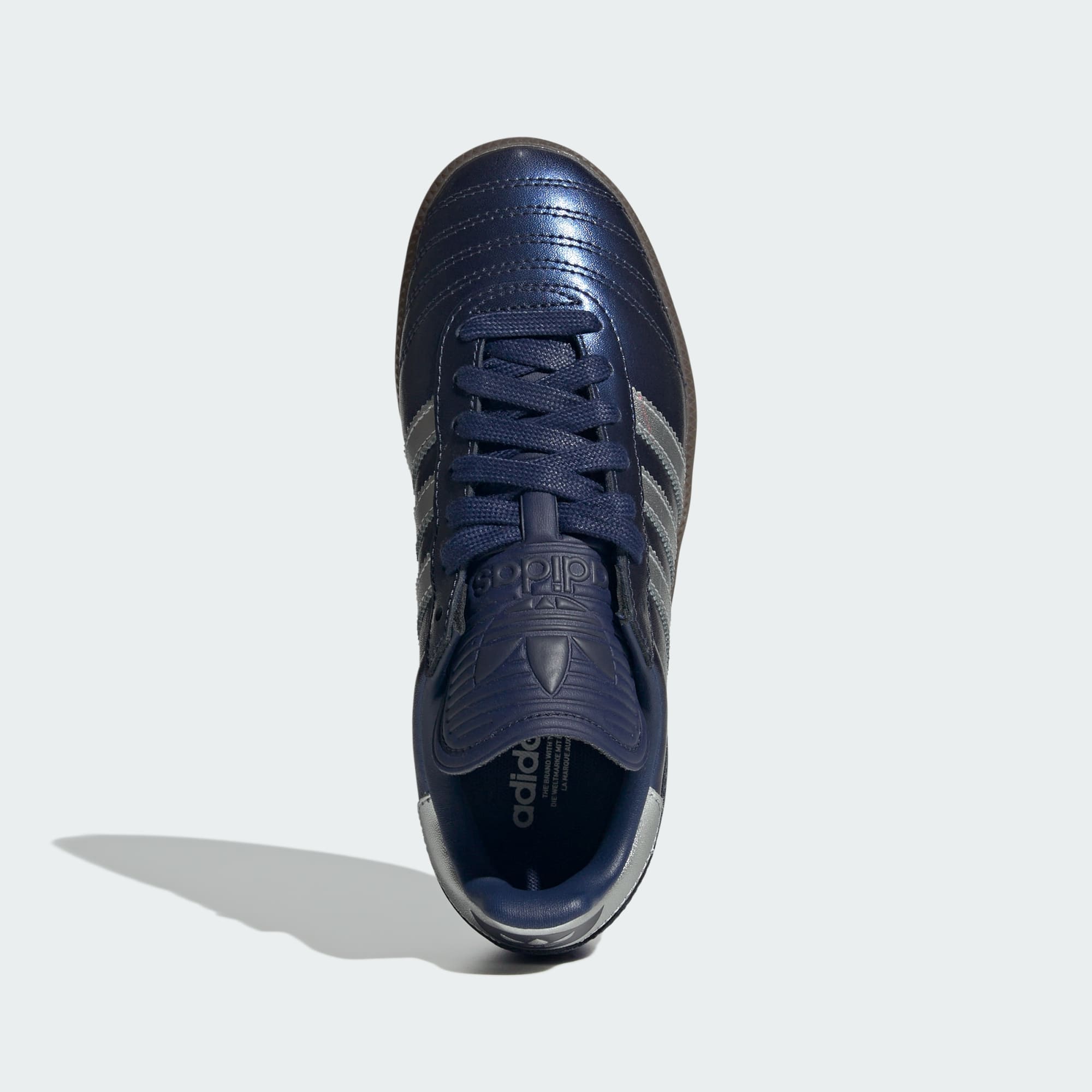 SAMBA JP SCHUH – Dark Blue / Silver Metallic / Gum – KI0540