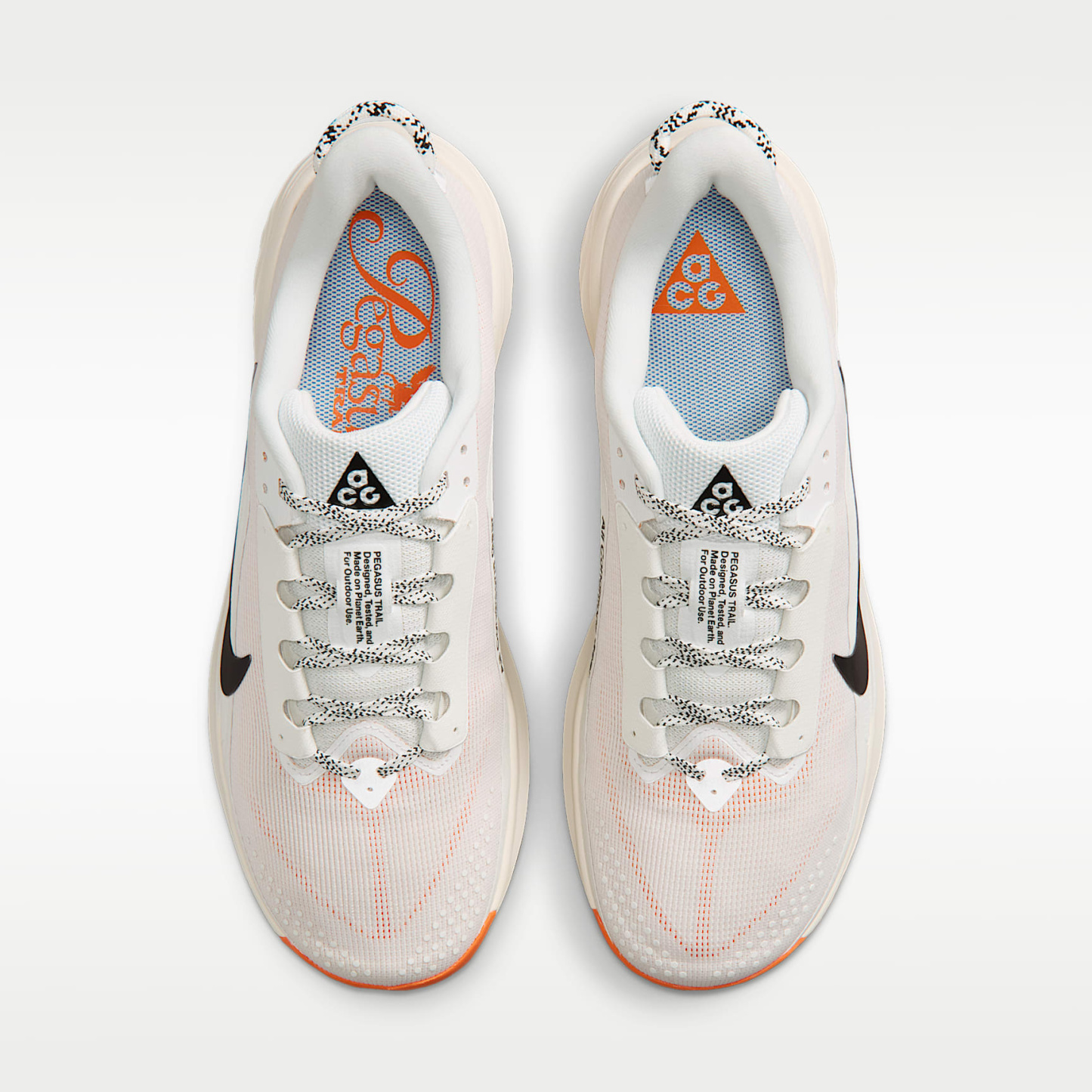 Nike ACG Pegasus Trail Traillaufschuh (Herren) – Summit White/Phantom/Safety Orange/Schwarz