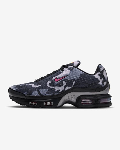Nike Air Max Plus VII Premium Schuh (Herren) – Multi-Color/Schwarz/Light Smoke Grey/Sweet Beet