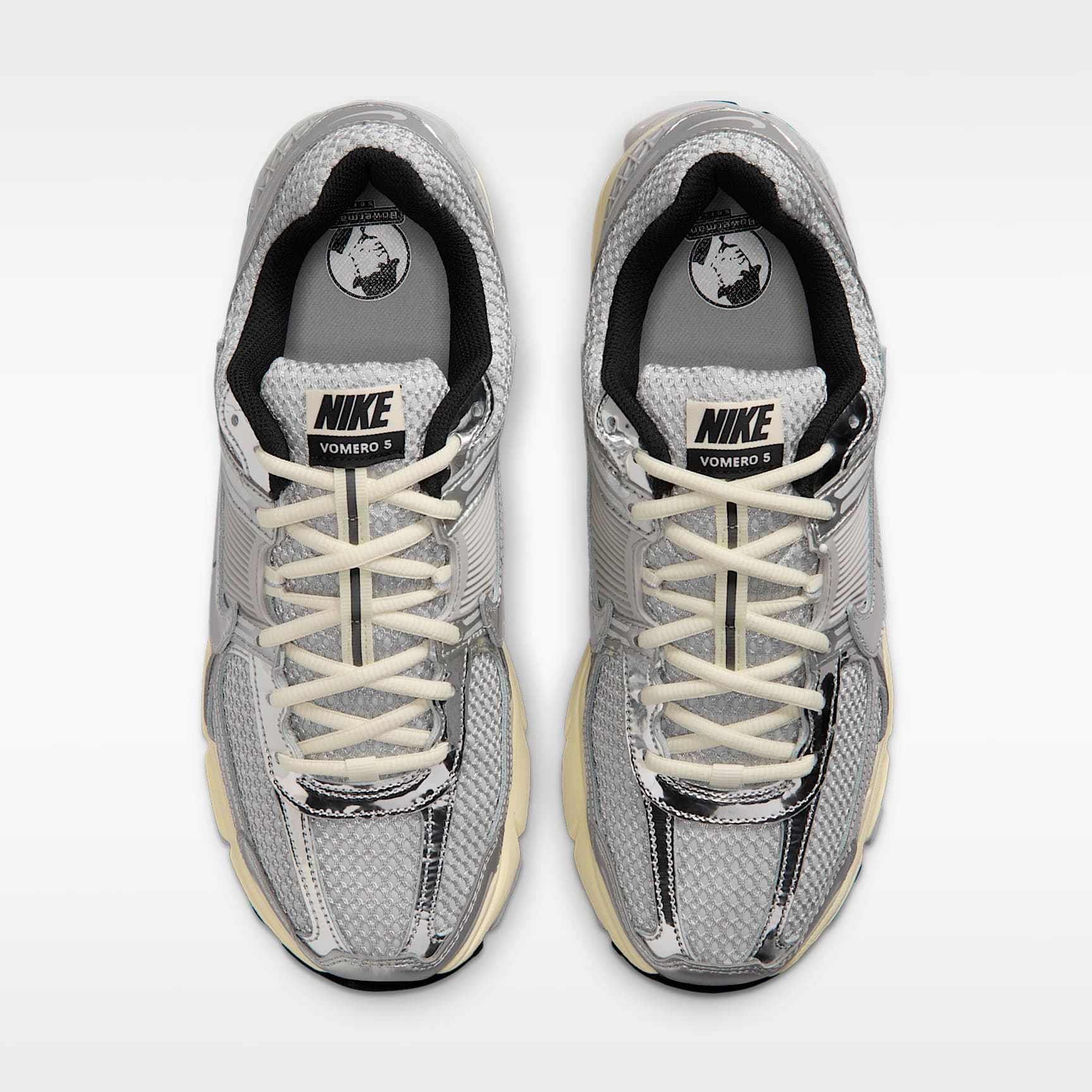 Nike Zoom Vomero 5 Schuh (Herren) – Grey Fog/Metallic Silver/Coconut Milk/Chrome