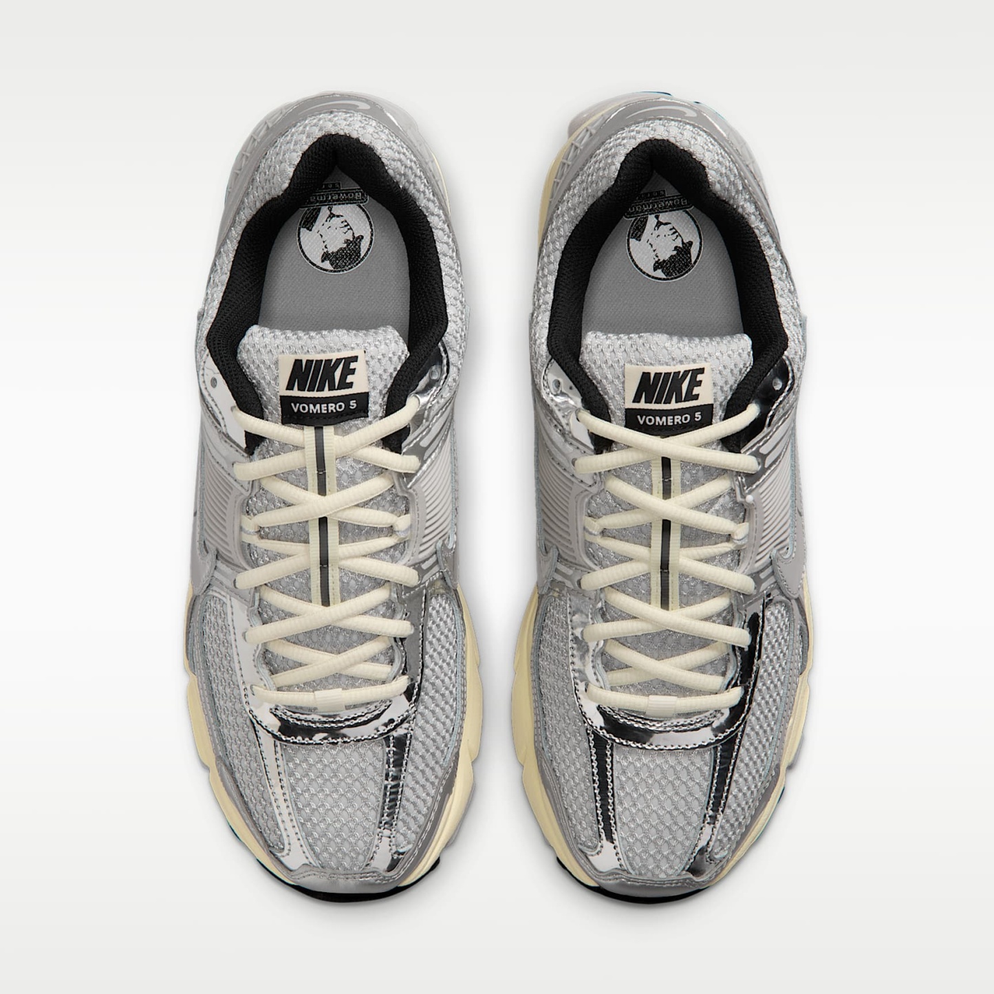 Nike Zoom Vomero 5 Schuh (Herren) – Grey Fog/Metallic Silver/Coconut Milk/Chrome