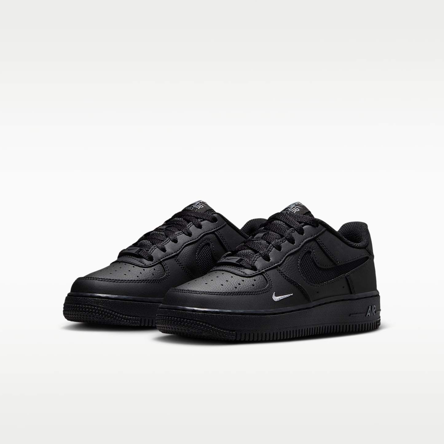 Nike Air Force 1 LV8 Schuh (ältere Kinder) – Schwarz/Cool Grey/Cool Grey