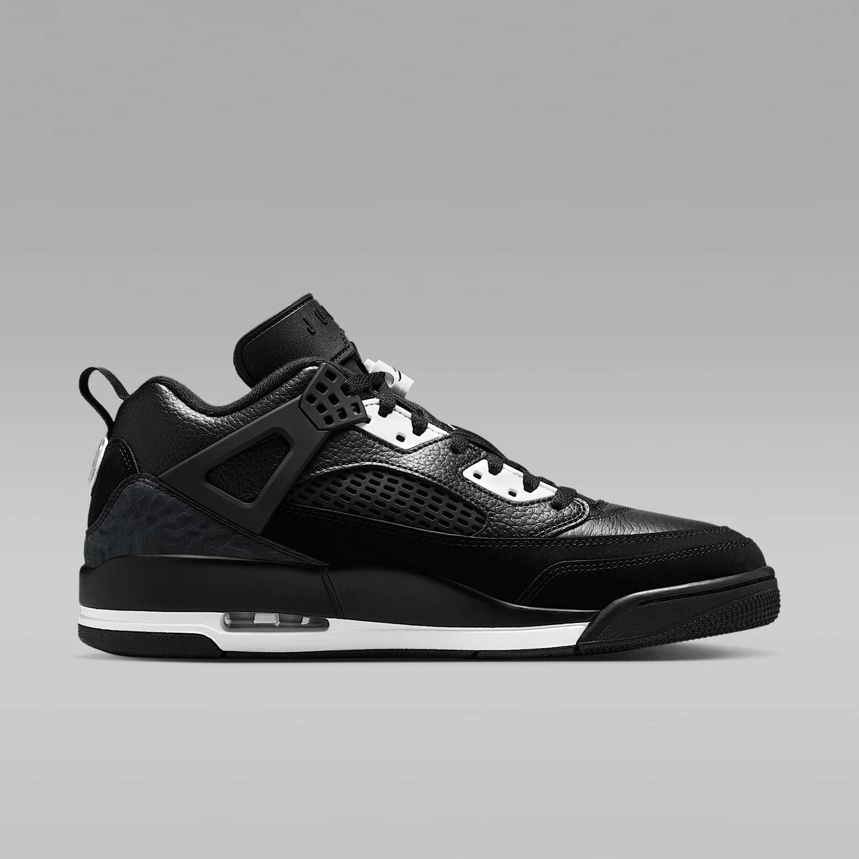 Jordan Spizike Low Herrenschuh – Schwarz/Weiß/Anthracite/Weiß