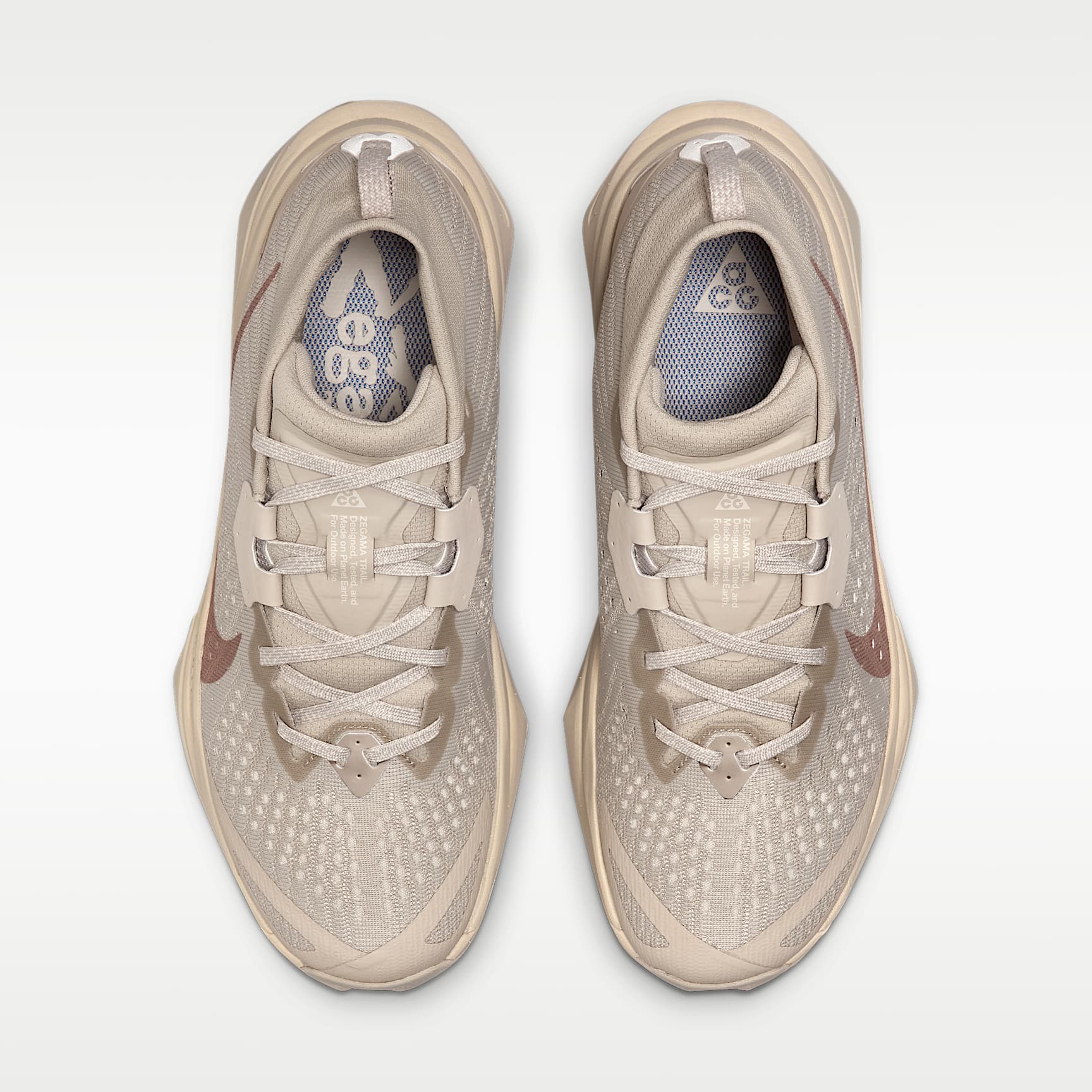ACG Zegama Trail Traillaufschuh (Damen) – Cream II/Safety Orange/Light Orewood Brown