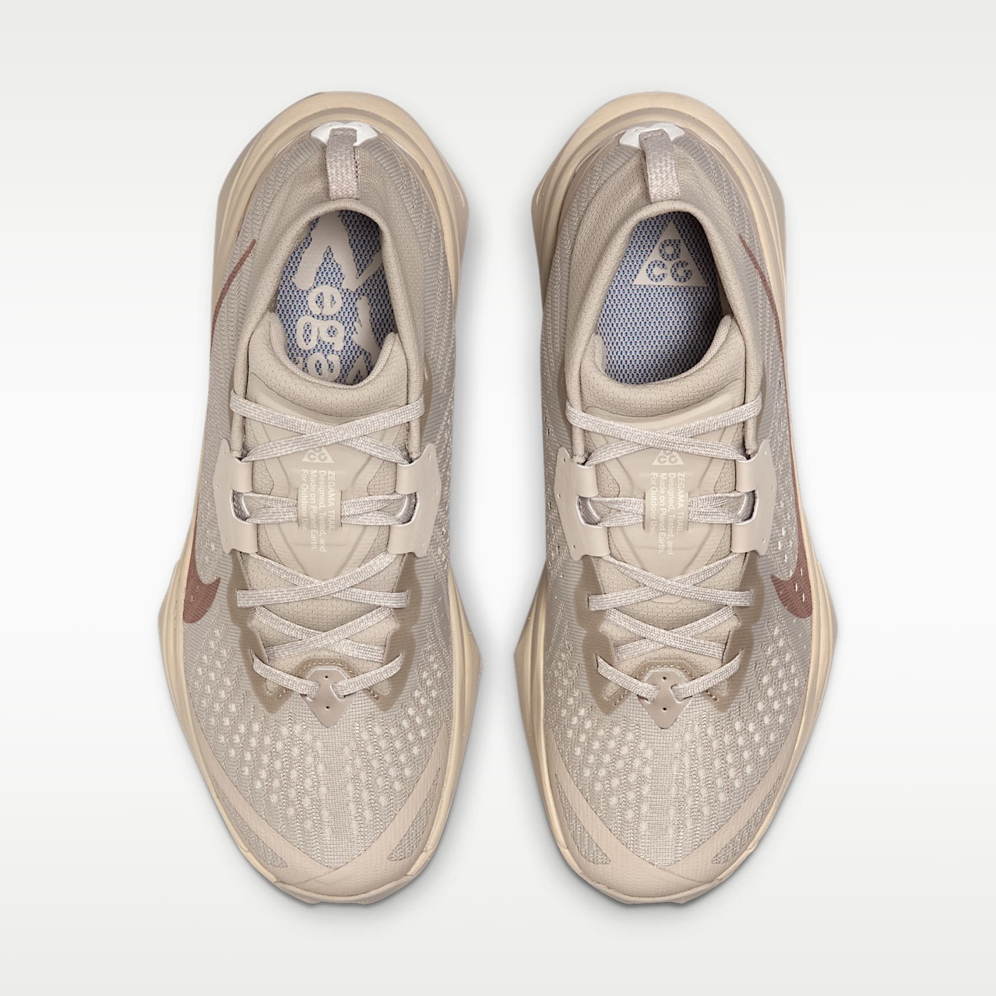 ACG Zegama Trail Traillaufschuh (Damen) – Cream II/Safety Orange/Light Orewood Brown