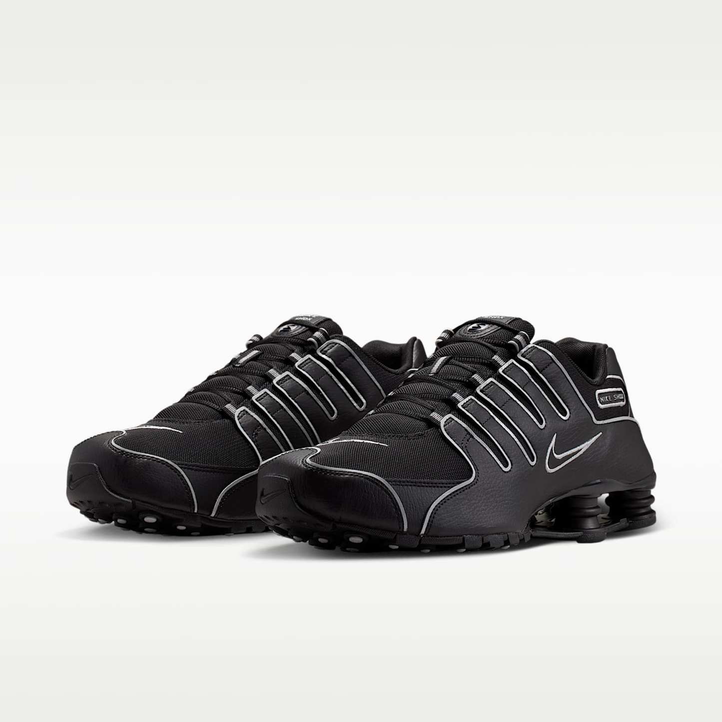 Nike Shox NZ Schuhe (Herren) – Schwarz/Light Smoke Grey/Schwarz