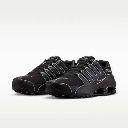 Nike Shox NZ Schuhe (Herren) – Schwarz/Light Smoke Grey/Schwarz