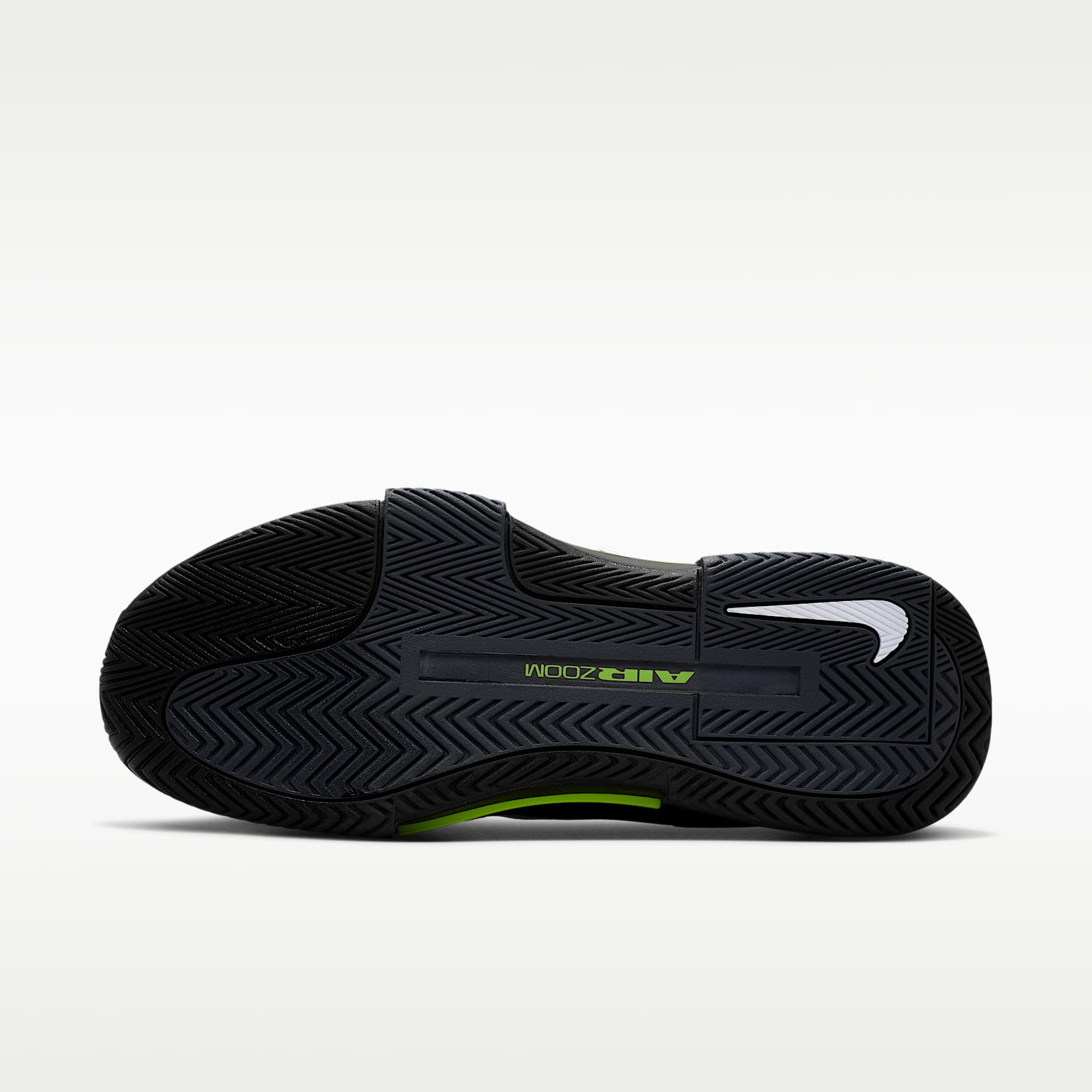 Nike GP Challenge 1.5 Hartplatz-Tennisschuh (Damen) – Schwarz/Anthracite/Volt/Weiß