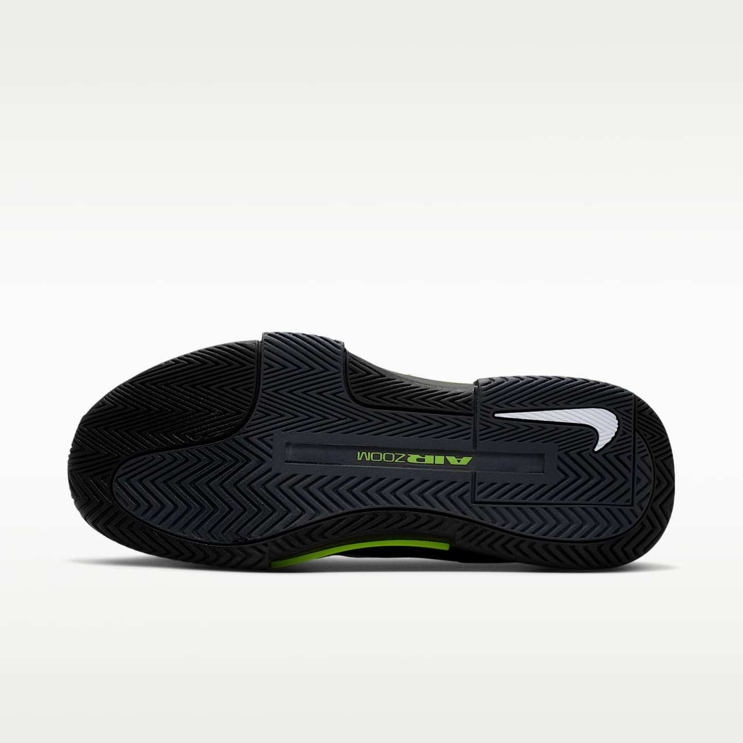 Nike GP Challenge 1.5 Hartplatz-Tennisschuh (Damen) – Schwarz/Anthracite/Volt/Weiß
