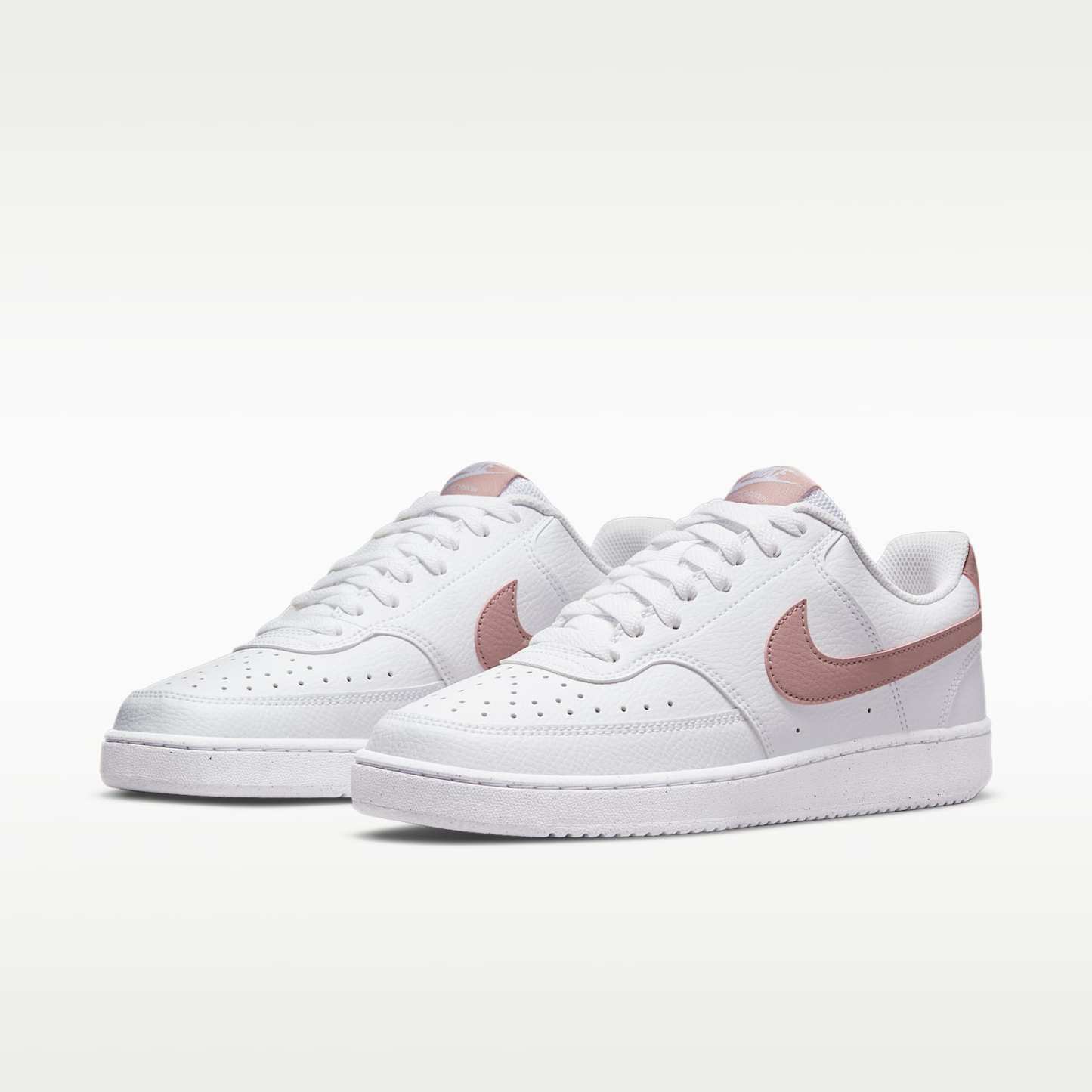 Nike Court Vision Low Next Nature Schuh (Damen) – Weiß/Pink Oxford