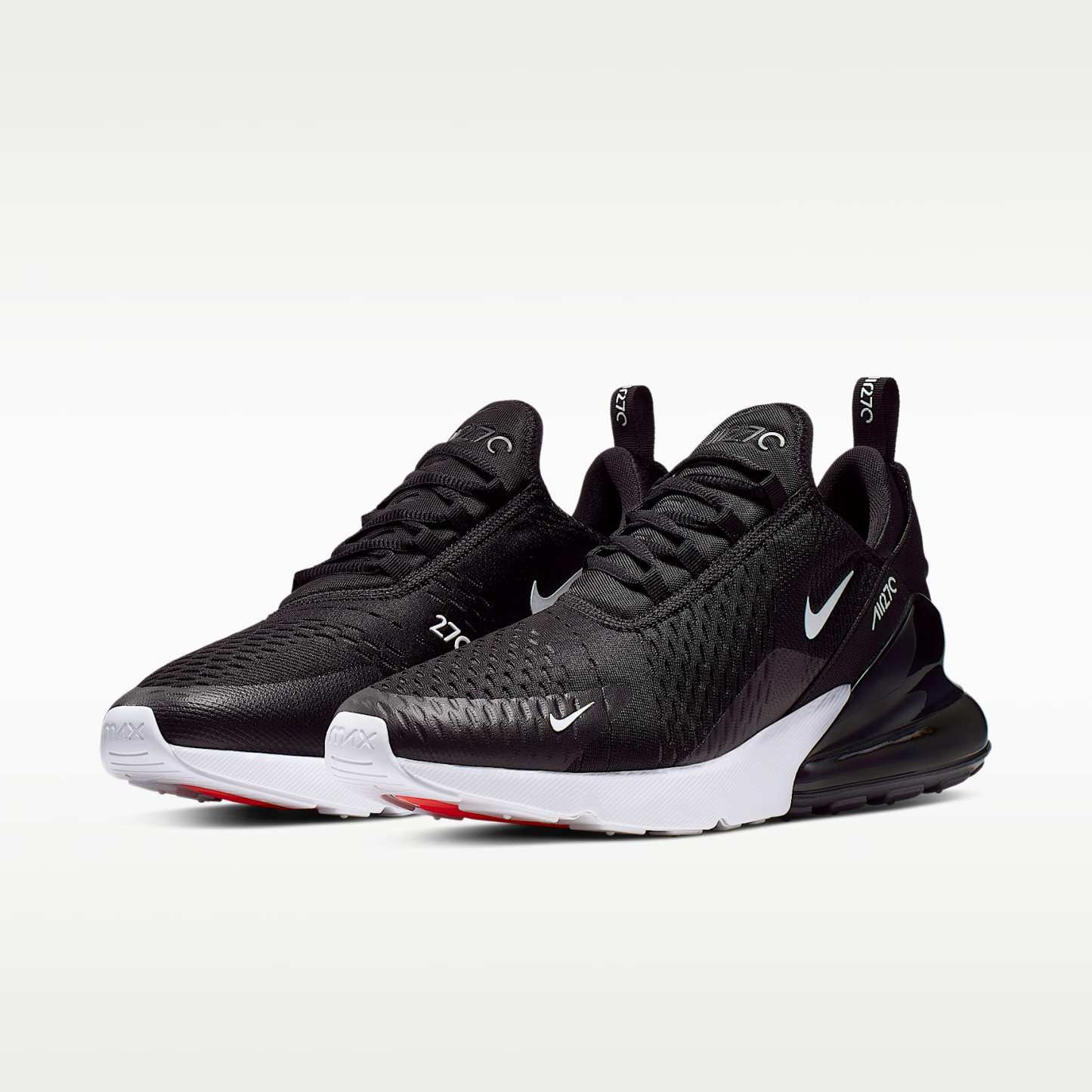 Nike Air Max 270 Herrenschuh – Schwarz/Weiß/Solar Red/Anthracite