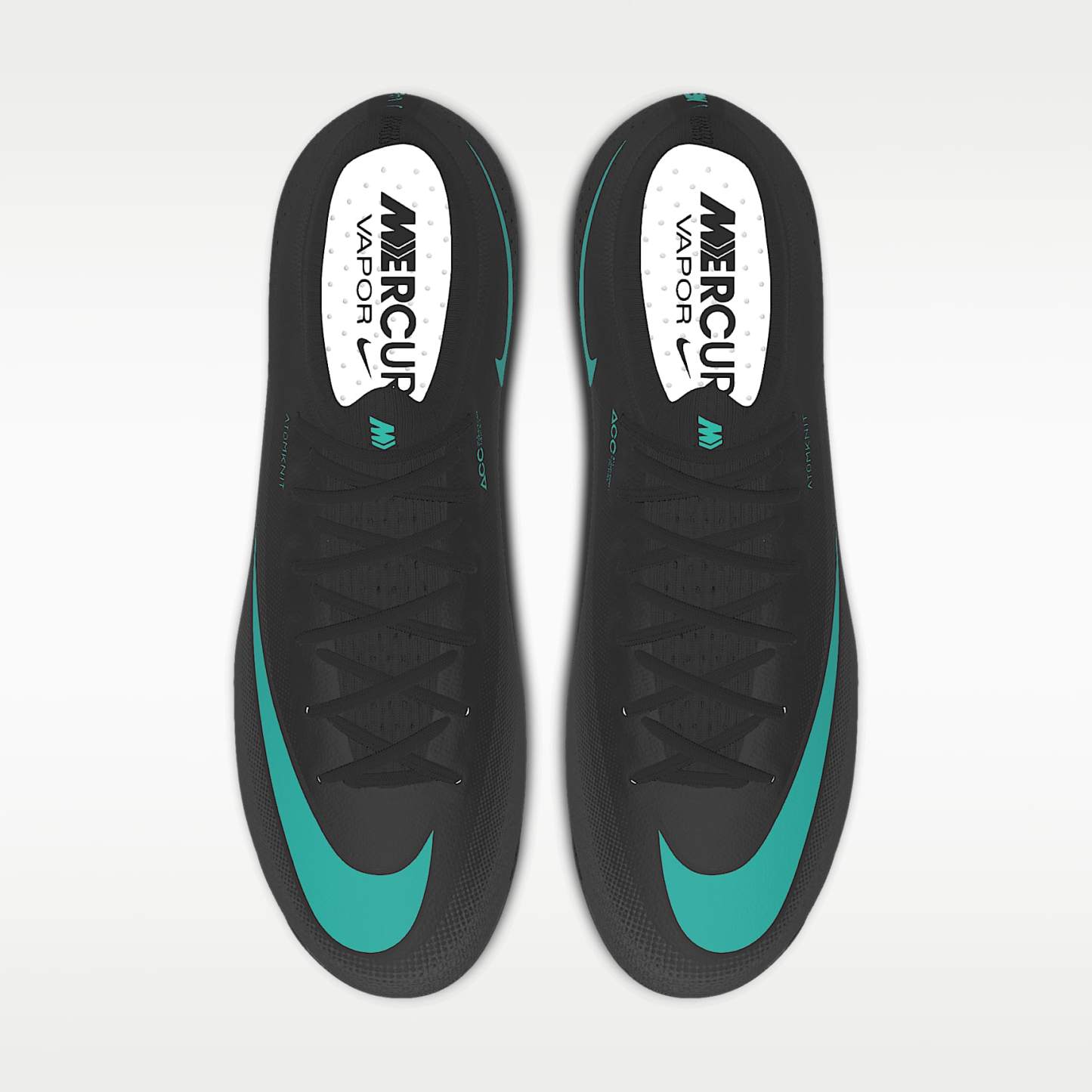 Nike Mercurial Vapor 17 Elite By You personalisierbarer Low-Top-Fußballschuh für Kunstrasen – Weiß/Weiß [9446382639]