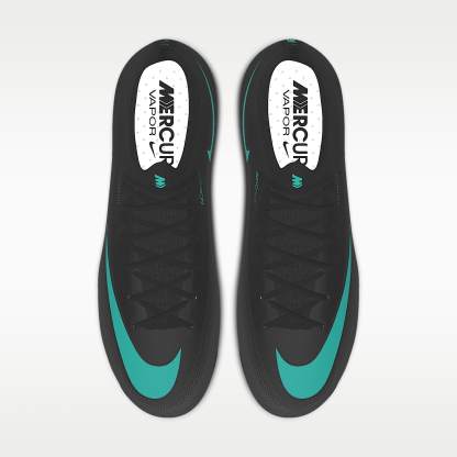 Nike Mercurial Vapor 17 Elite By You personalisierbarer Low-Top-Fußballschuh für Kunstrasen – Weiß/Weiß [9446382639]