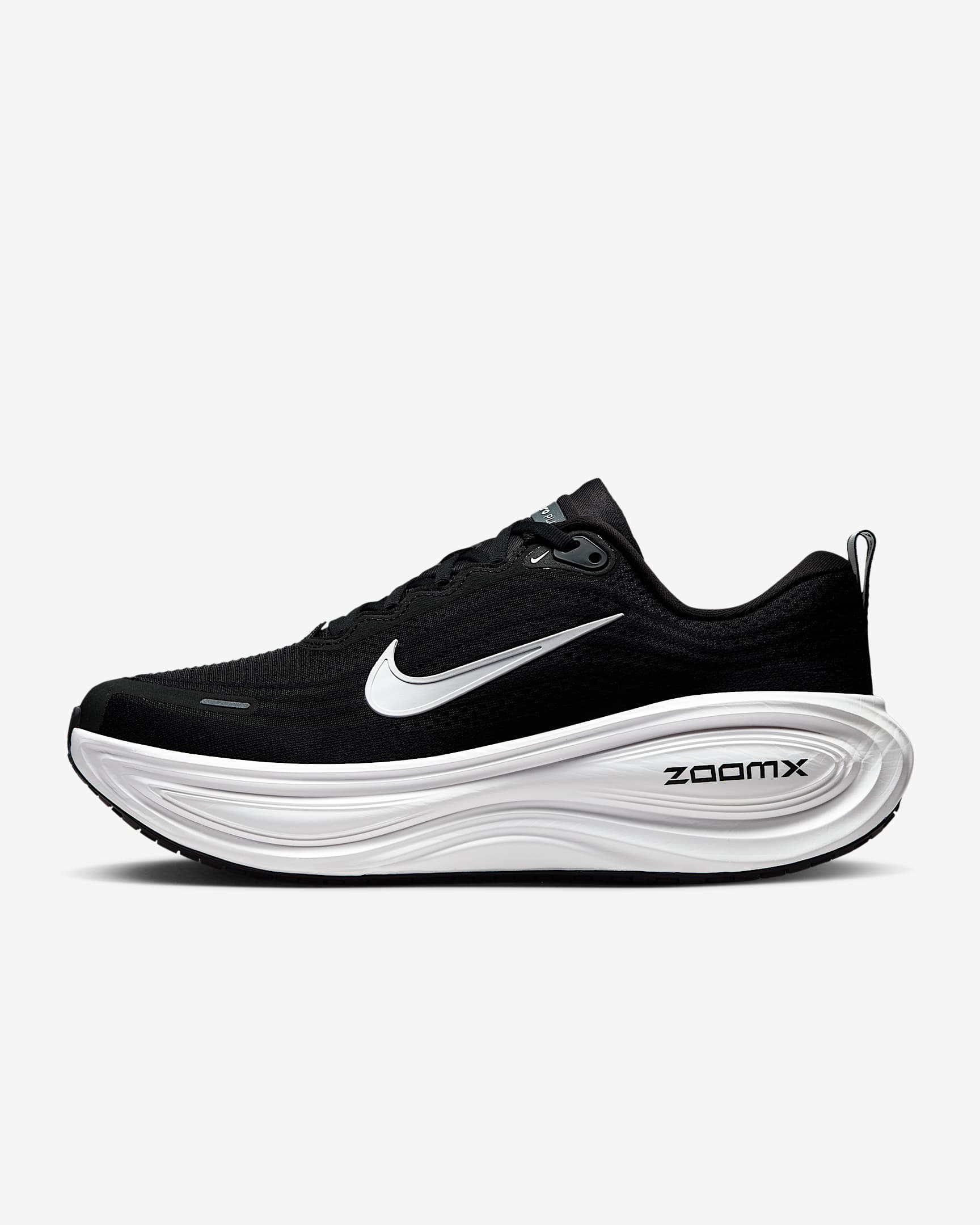Nike Vomero Plus Straßenlaufschuh (Herren, weit) – Schwarz/Cool Grey/Metallic Dark Grey/Weiß