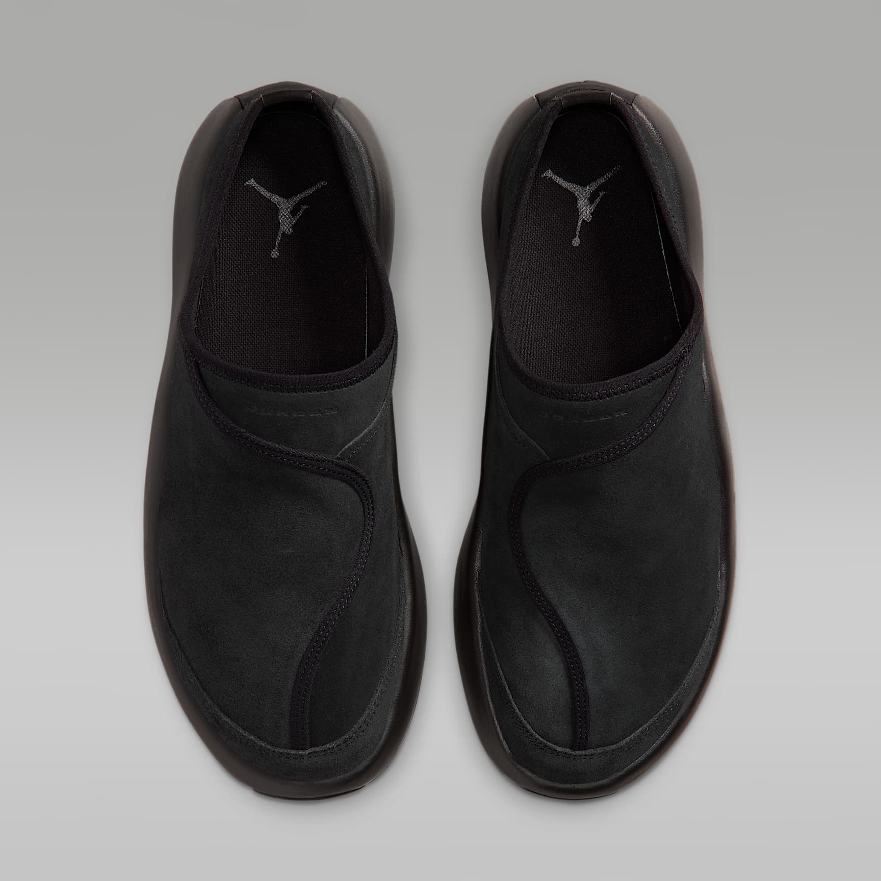 Jordan Future Mules (Herren) – Schwarz/Dark Smoke Grey
