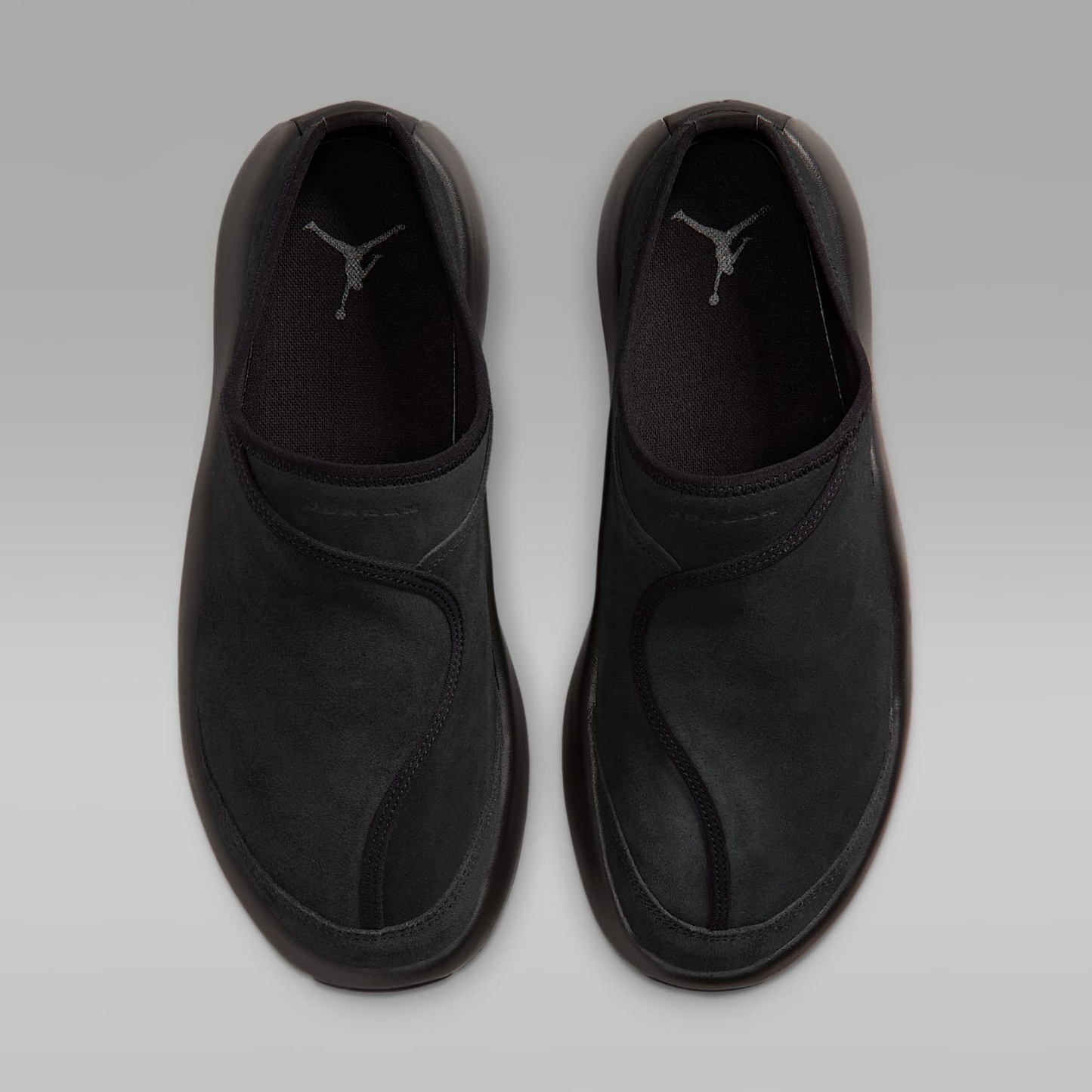 Jordan Future Mules (Herren) – Schwarz/Dark Smoke Grey