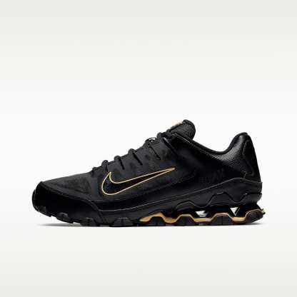 Nike Reax 8 TR Workout-Schuh für Herren – Schwarz/Schwarz/Metallic Gold