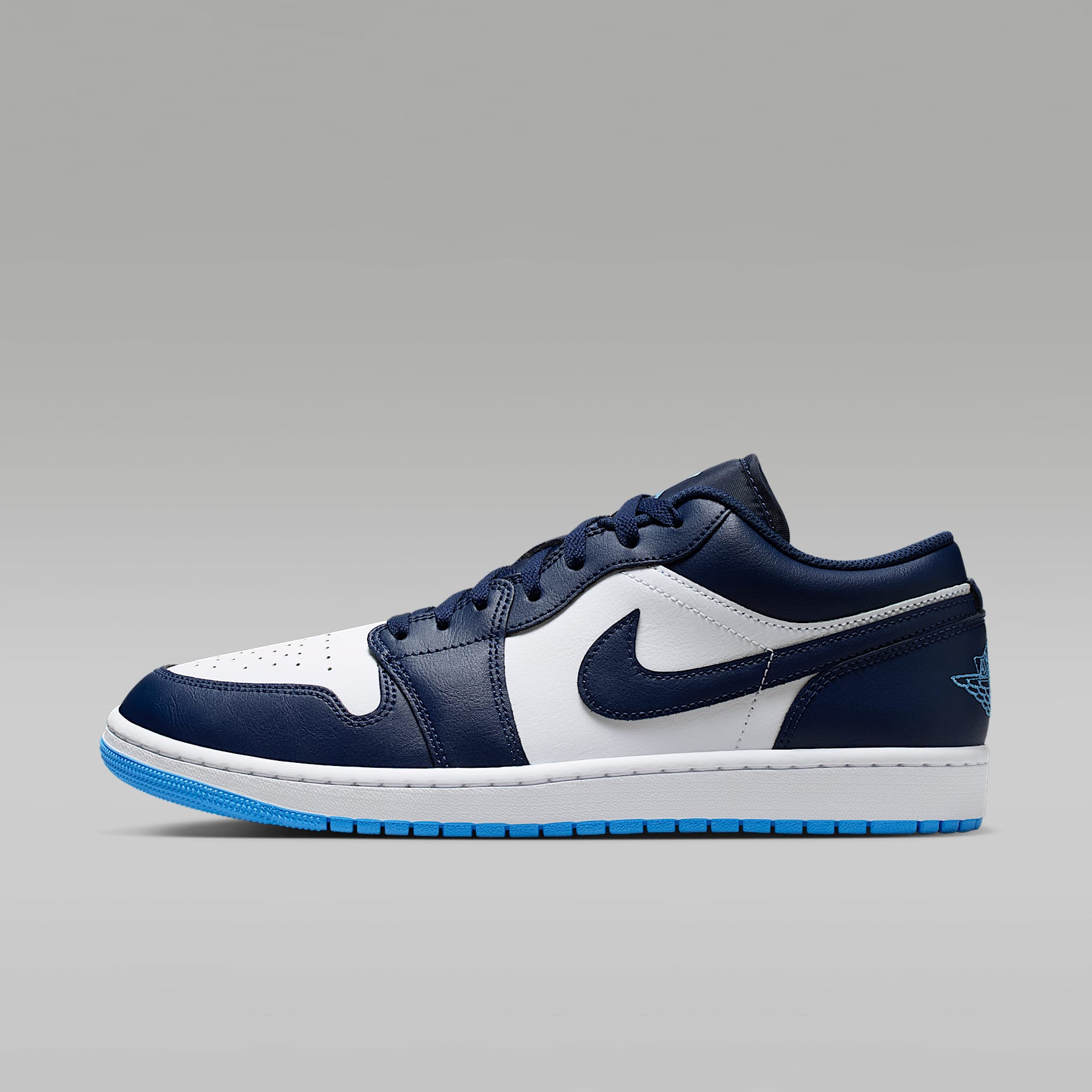 Air Jordan 1 Low Herrenschuh – Midnight Navy/Weiß/University Blue