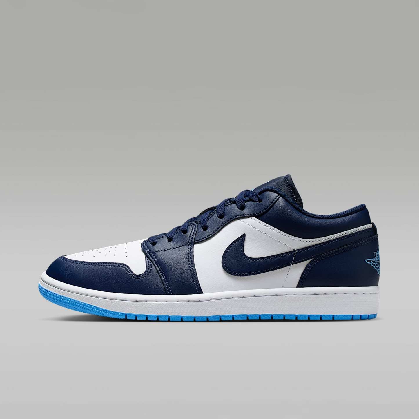 Air Jordan 1 Low Herrenschuh – Midnight Navy/Weiß/University Blue