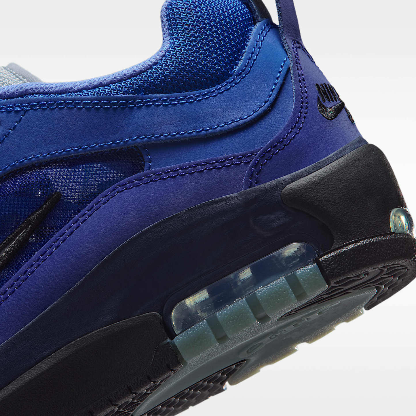 Nike Air Max Ishod Skateboardschuh – Blue Void/Radiant Blue/Bright Blue/Metallic Silver