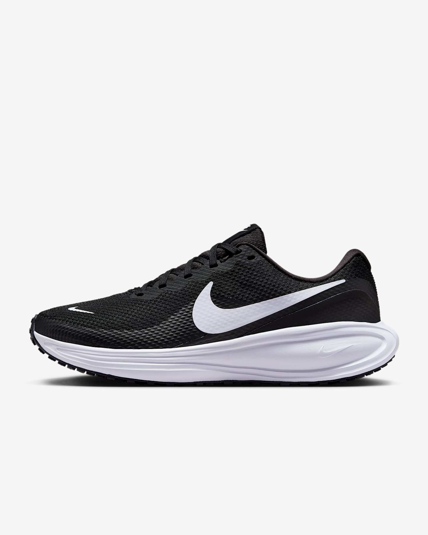 Nike Revolution 8 Straßenlaufschuh (Damen) – Schwarz/Iron Grey/Weiß