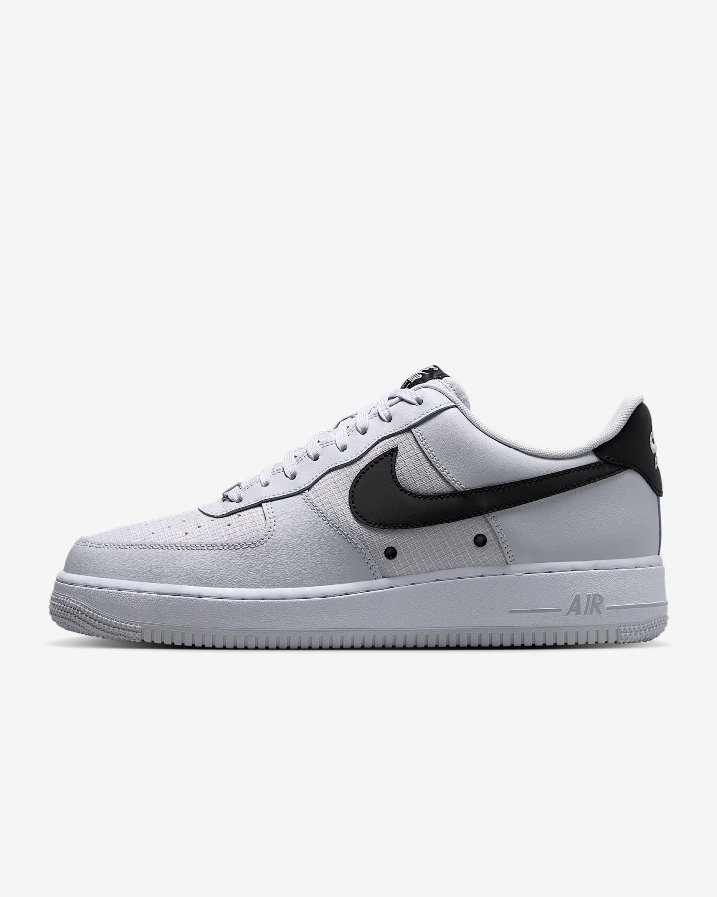 Nike Air Force 1 '07 LV8 Schuh (Herren) – Geyser Grey/Weiß/Schwarz