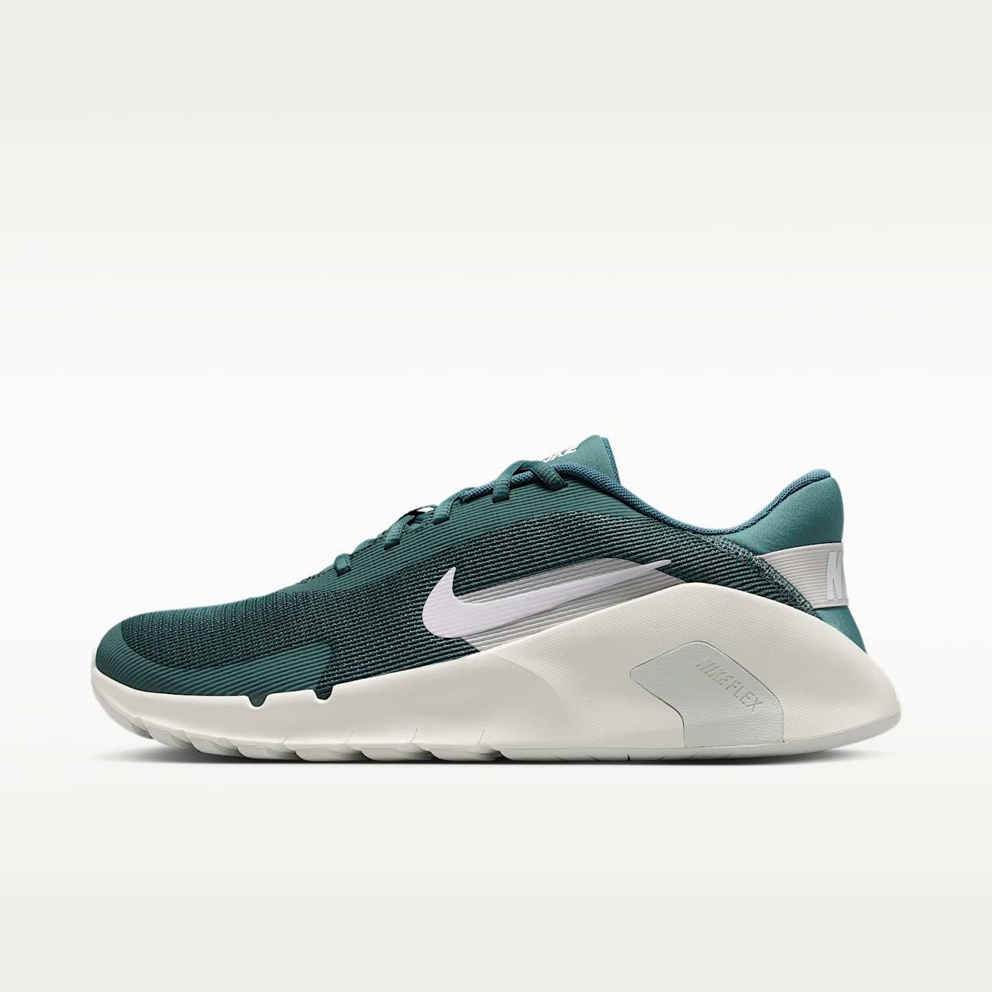 Nike Flex Train Workout-Schuh (Herren) – Mineral Slate/Spruce Aura/Photon Dust/Weiß