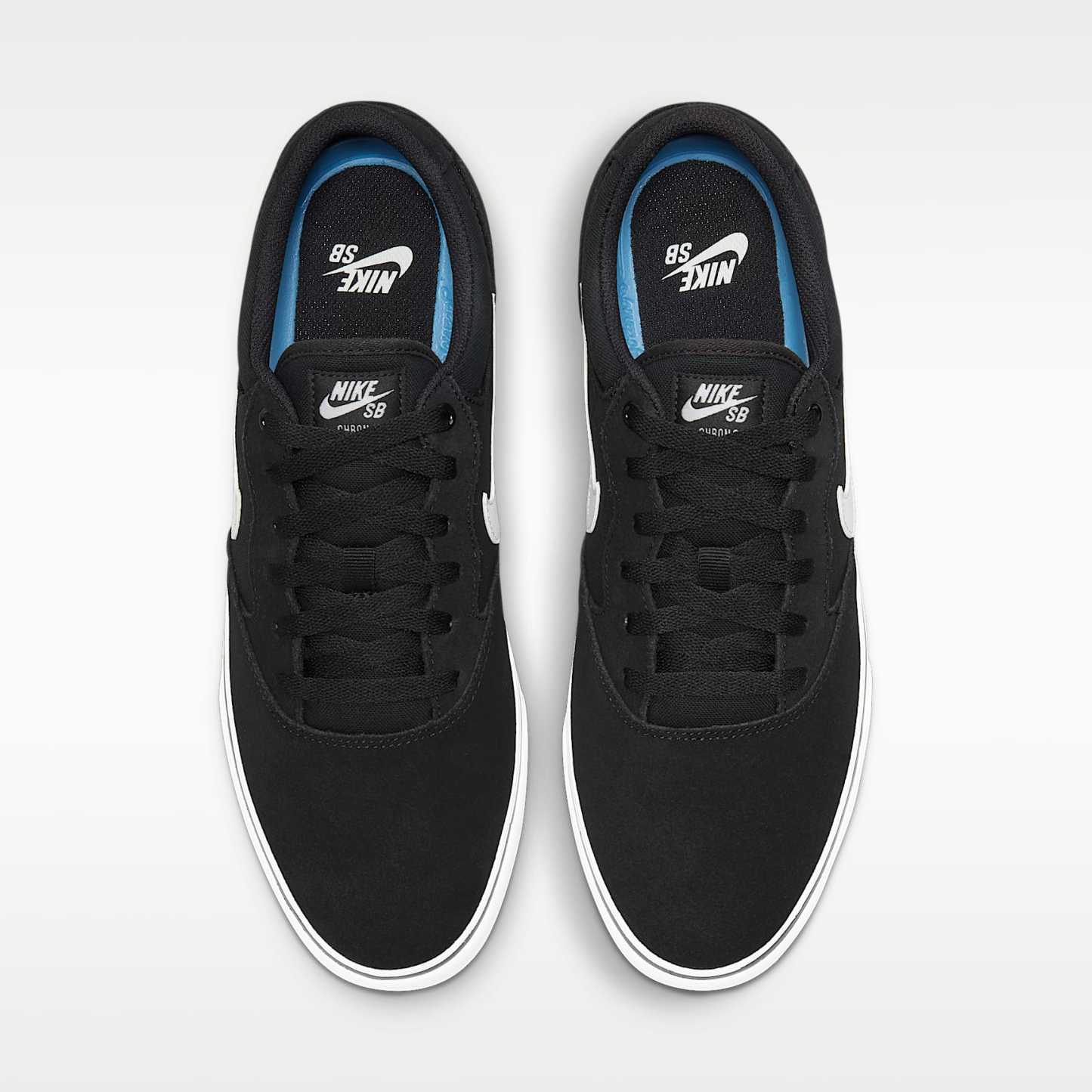 Nike SB Chron 2 Skateboardschuh – Schwarz/Schwarz/Weiß
