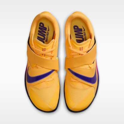 Nike Zoom Rival Jump Sprung-Spikes für Leichtathletik – Citron Pulse/Volt Glow/Hyper Violet/Indigo Burst